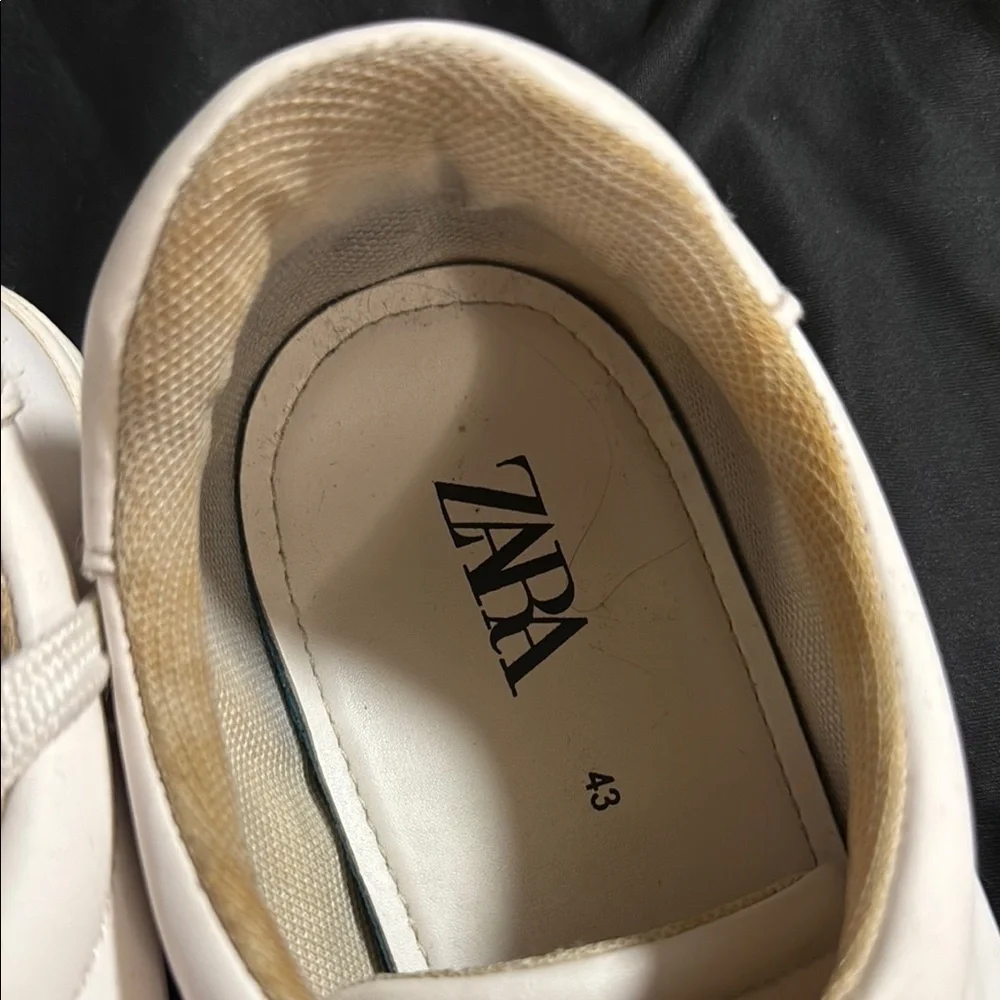 Zara White Sneakers